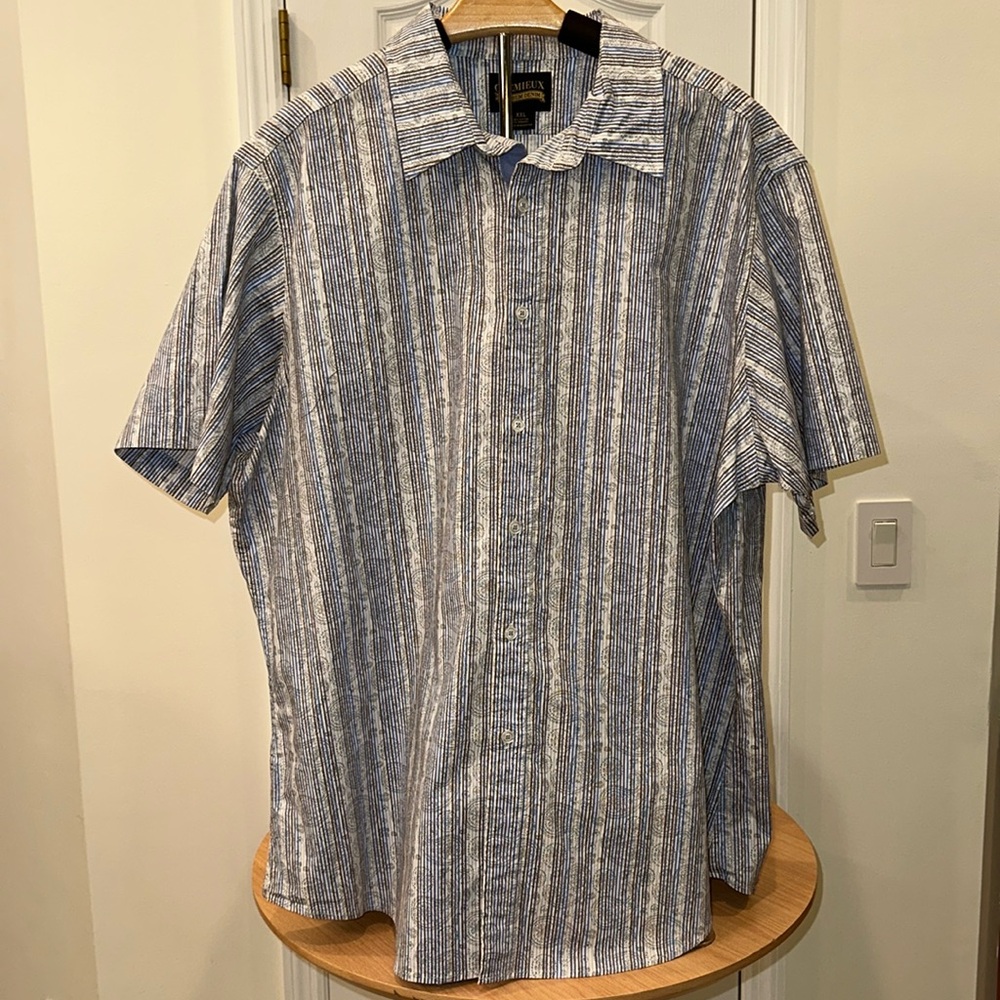 Men’s Casual Button Down Cremieux XXL shirt NWT